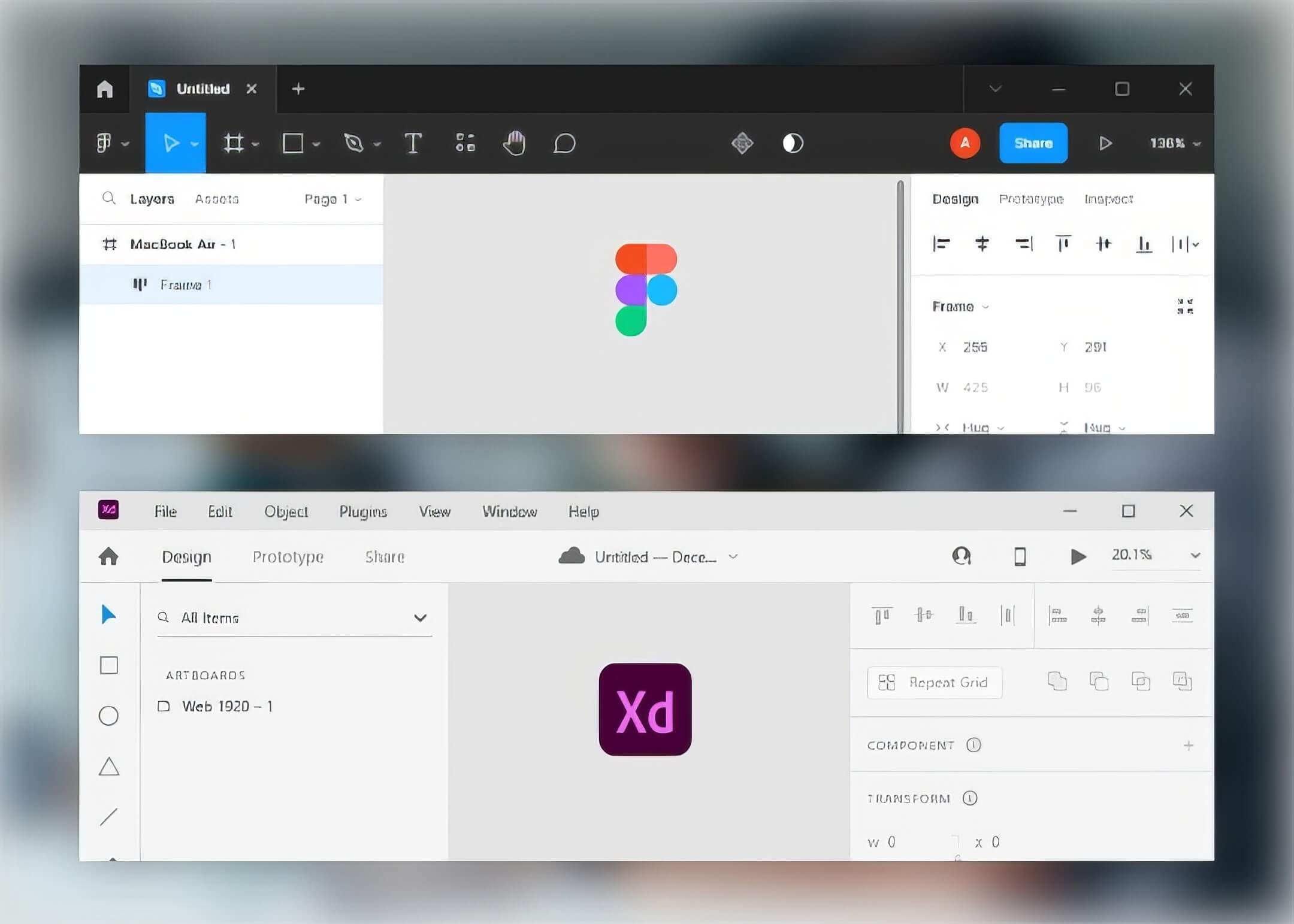 Comparing adobe xd and figma