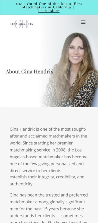 Gina Hendrix Innerpage