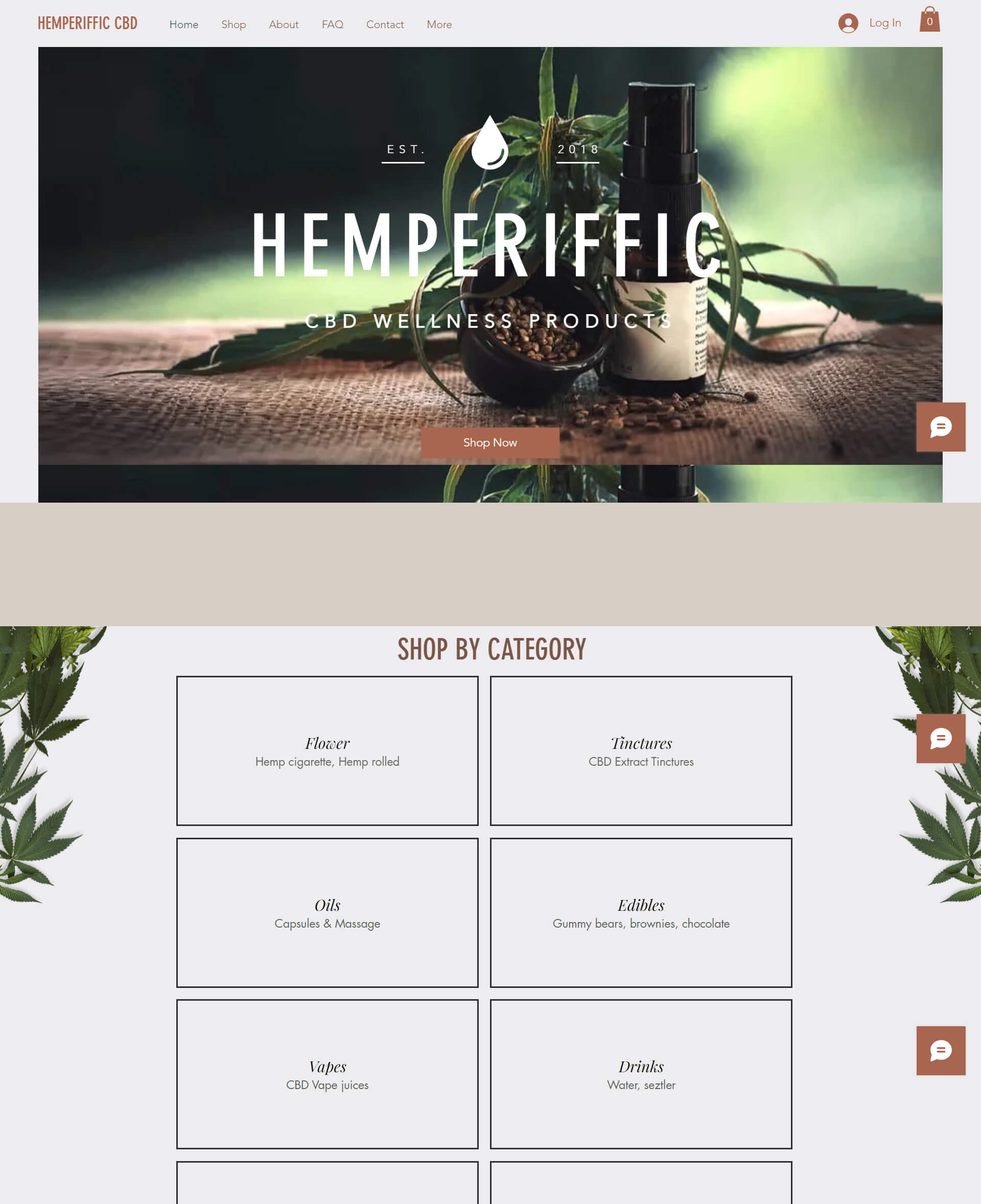 Hemperiffic CBD Home Page 20230912 184401