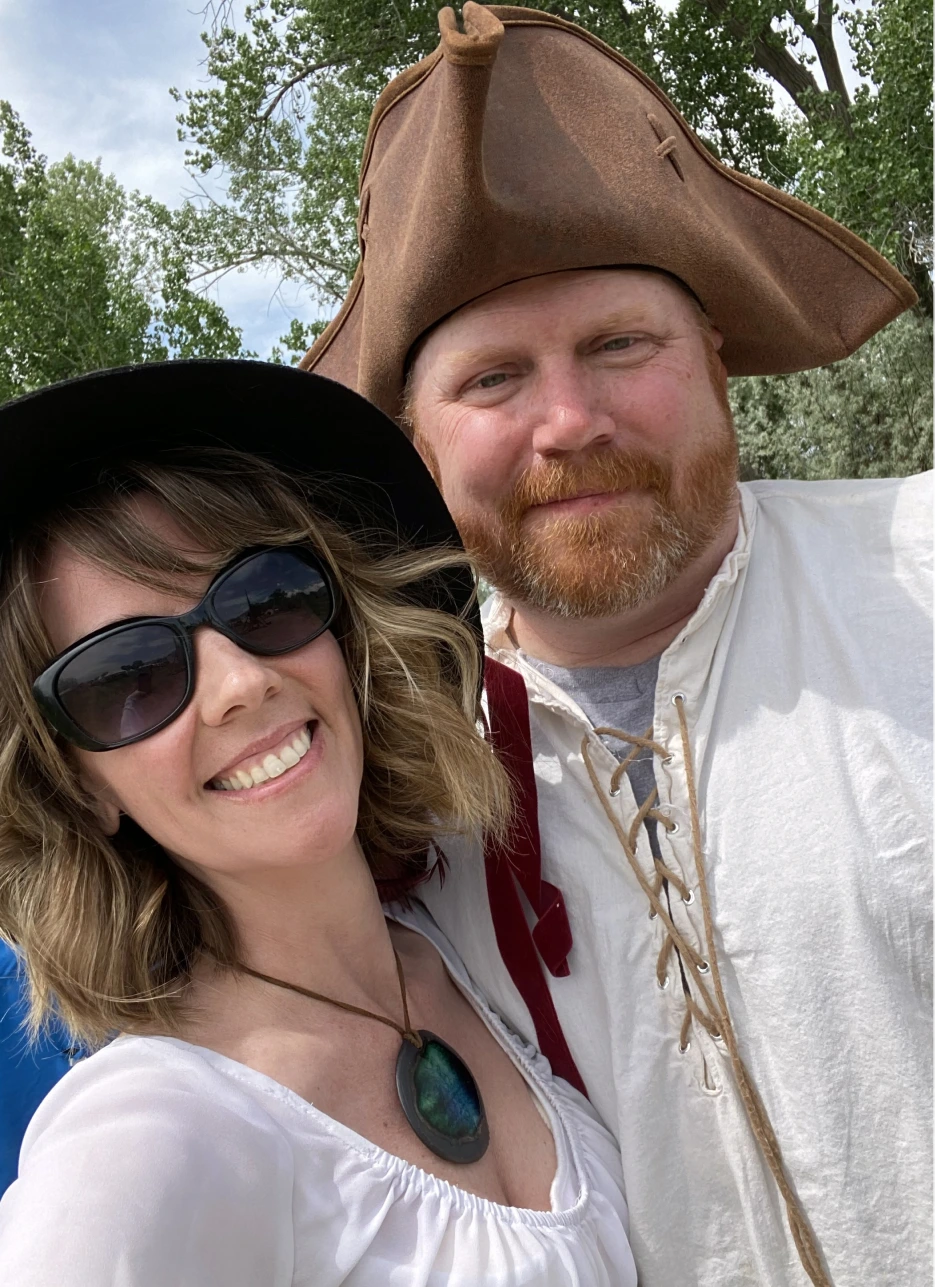 Michelle and her husband