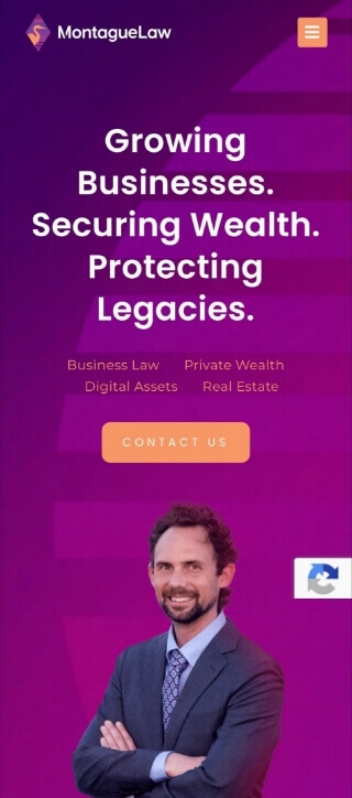 MontagueLaw Homepage Mobile