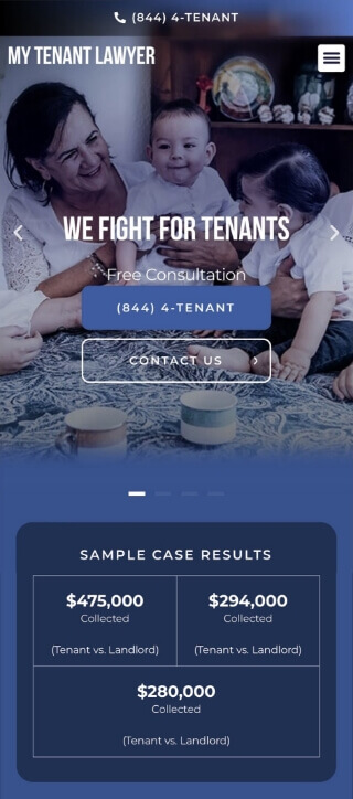 My Tenant Lawyer Homepage