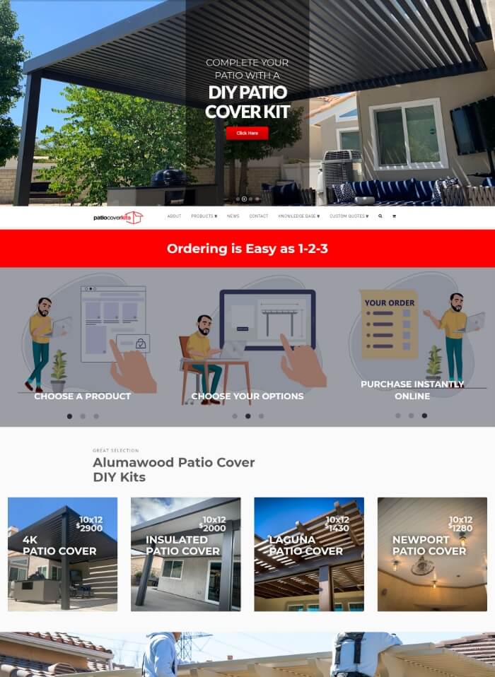 Patio Covered Kits Featured