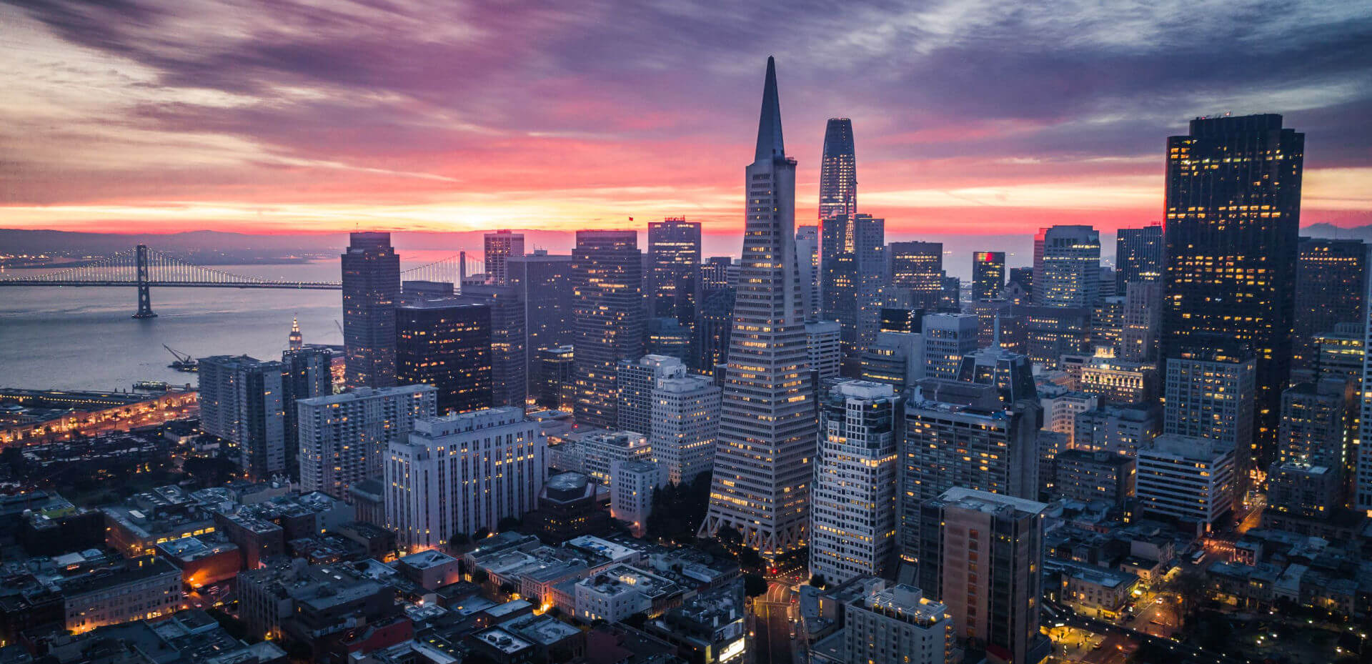 San Francisco Skyline Night
