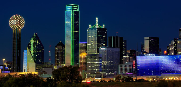 Dallas Skyline Evening
