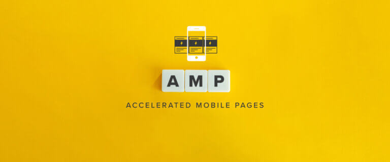 graphic design that says amp