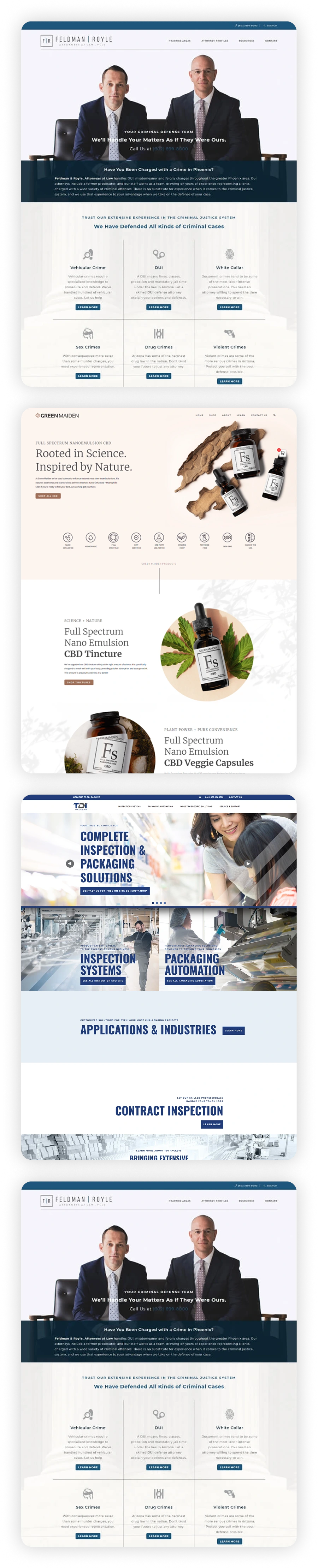 Website showcase