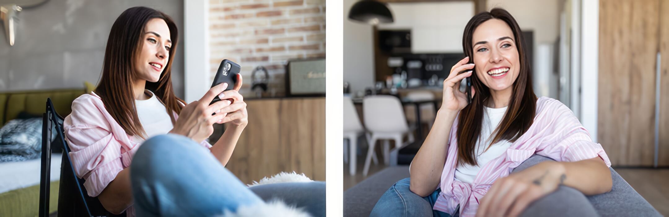 woman calling someone