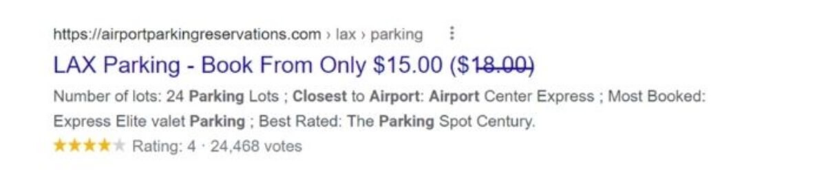 air port parking reservations lax parking meta description