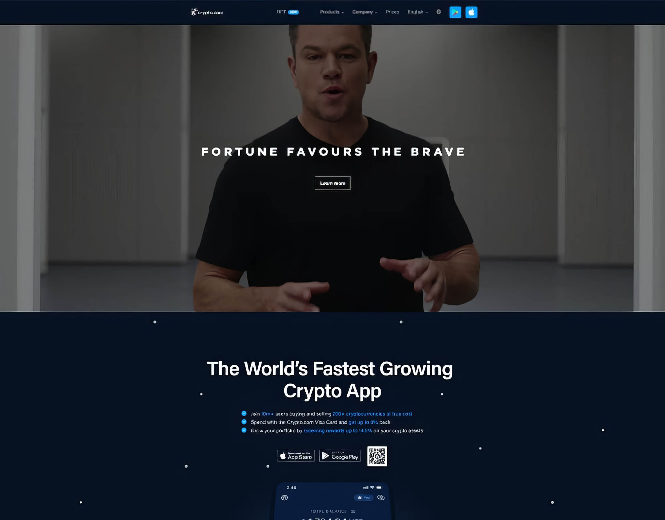 Crypto.com Website