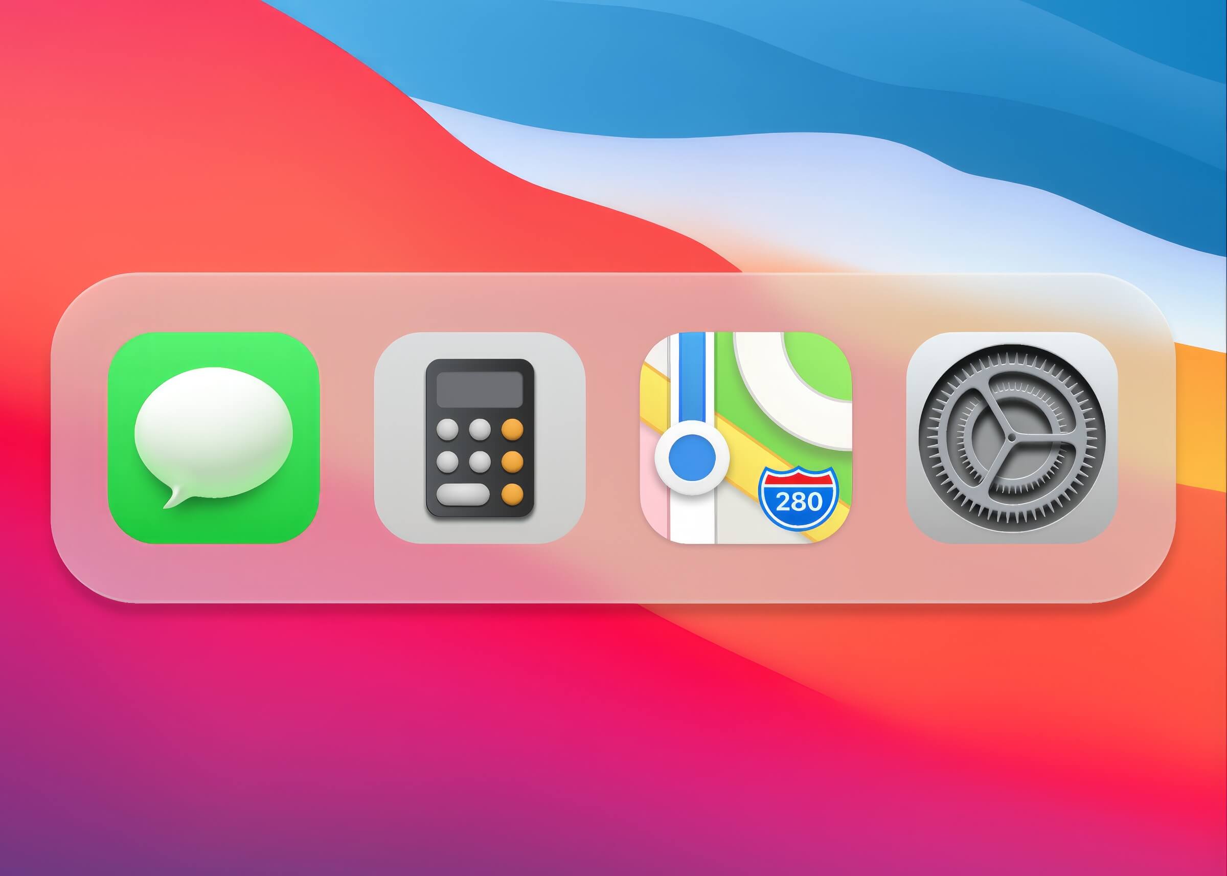 MacOS Big Sur Introducing New Icons (2020)