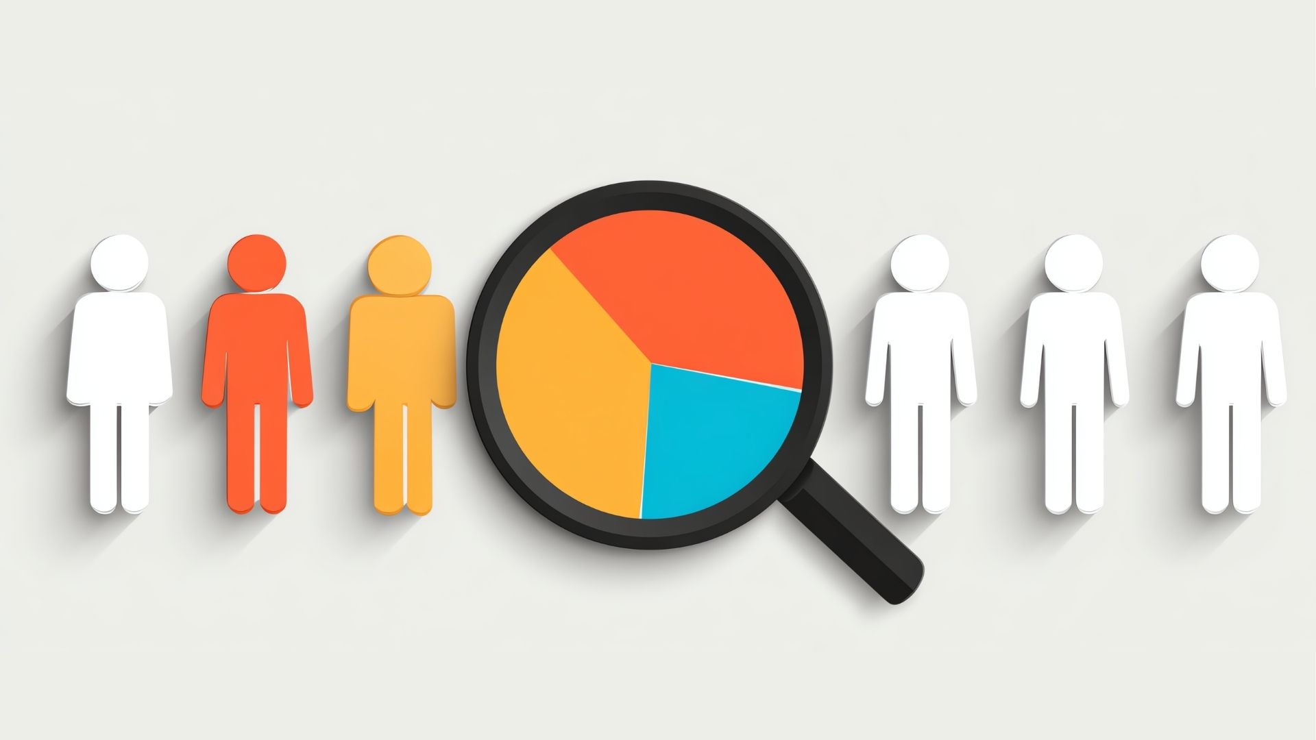 demographics and market segmentation concept