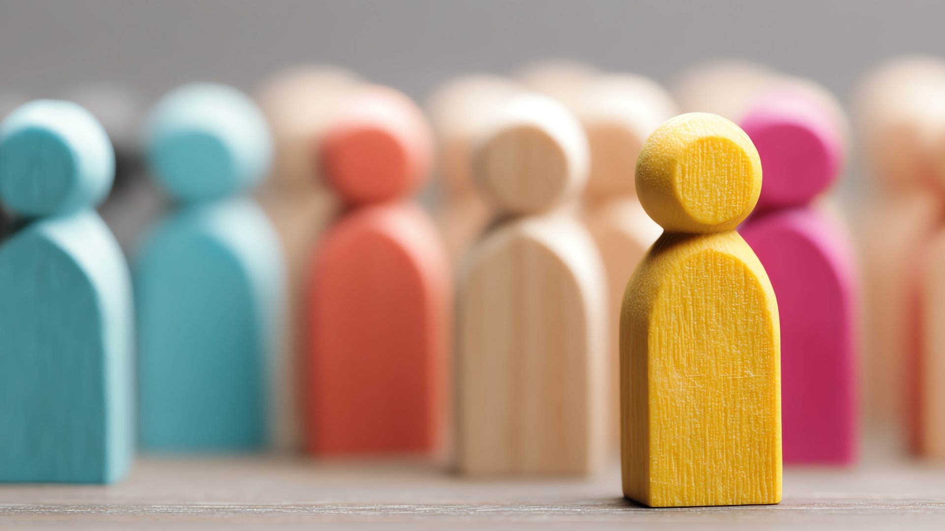 different person blocks