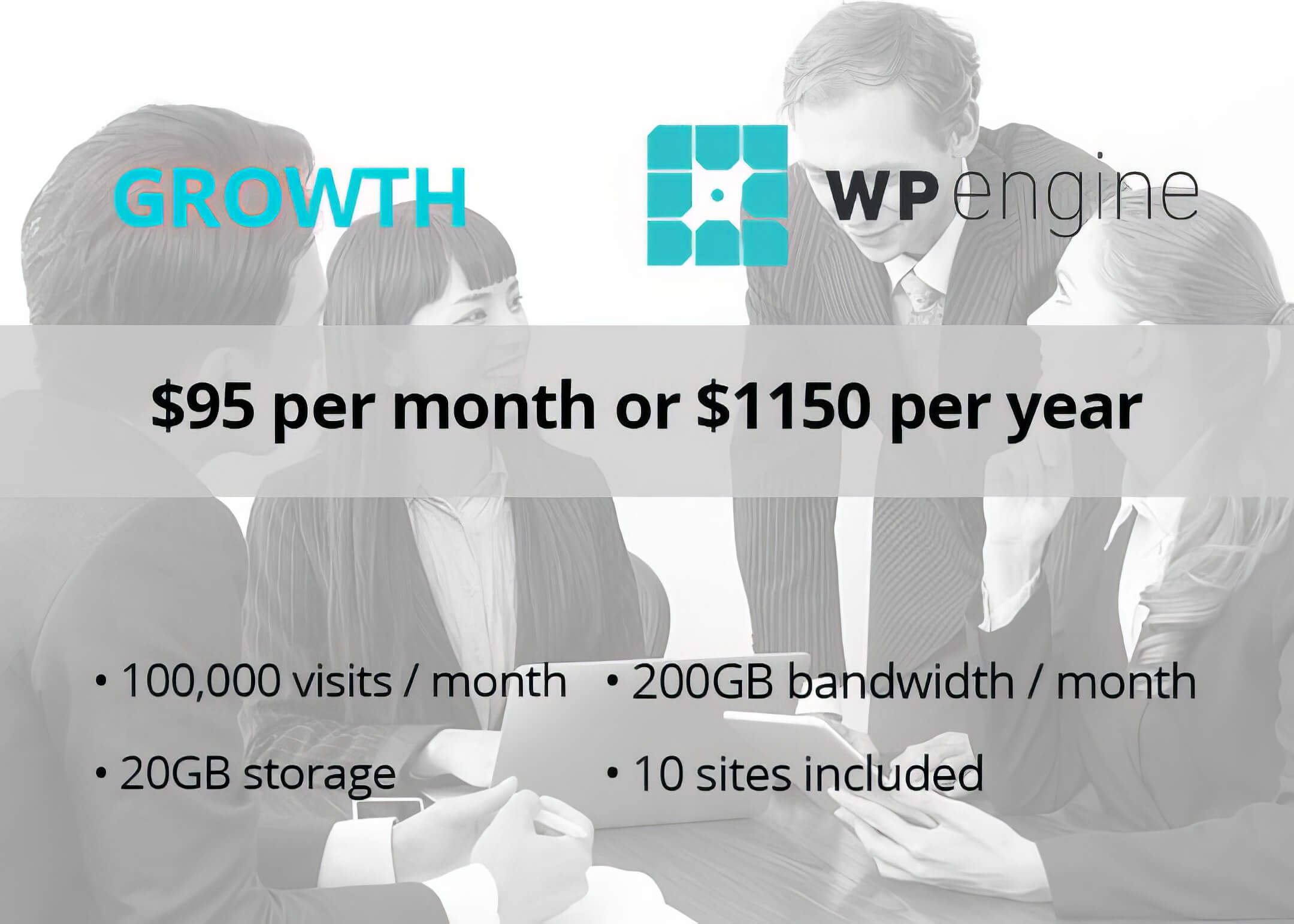 features of growth plan of wp engine