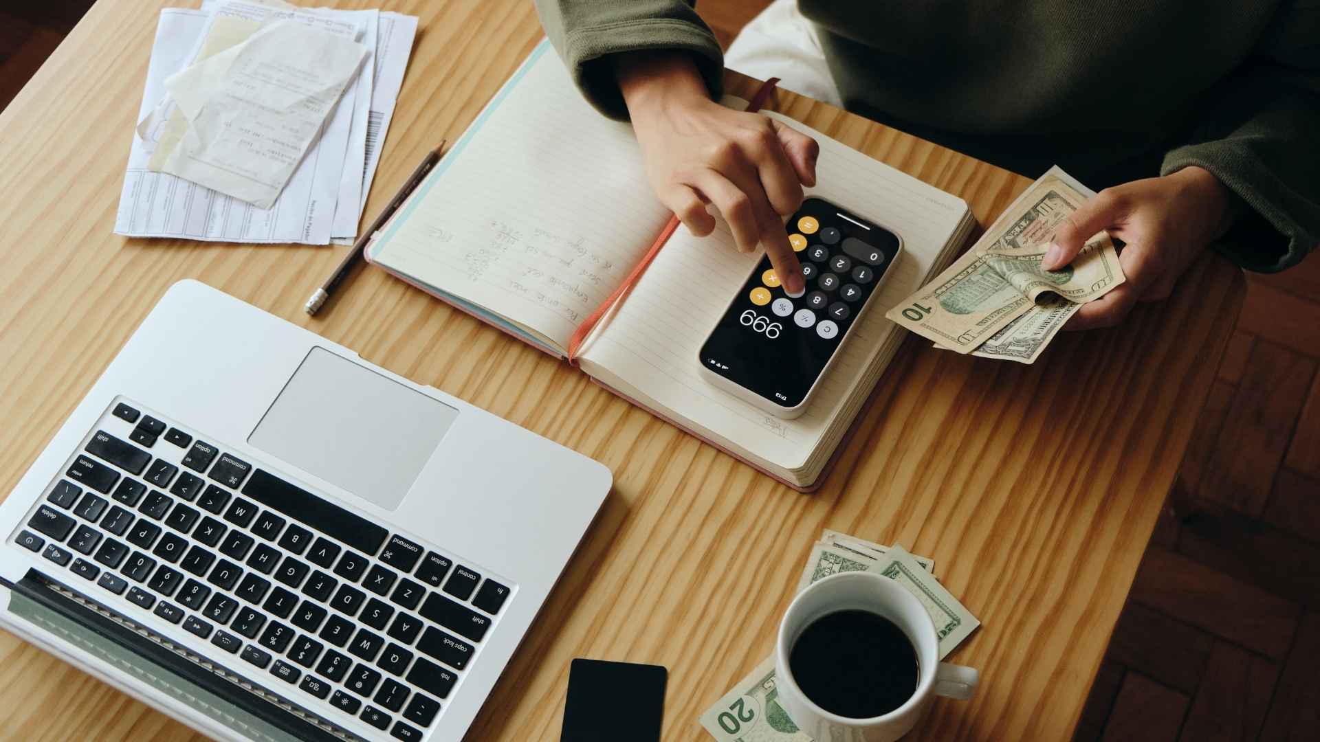 person managing upfront investment