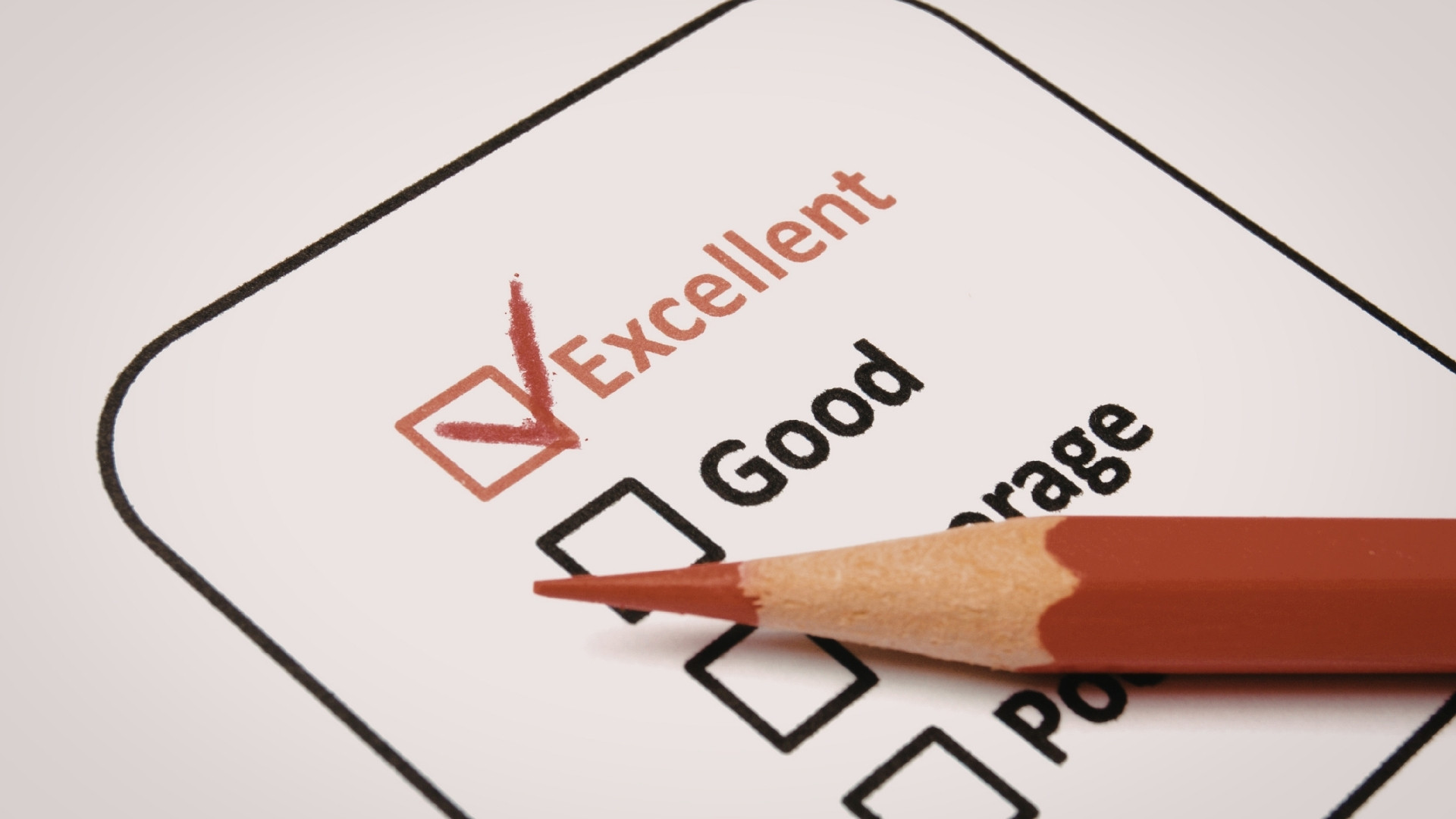 printed criteria checklist