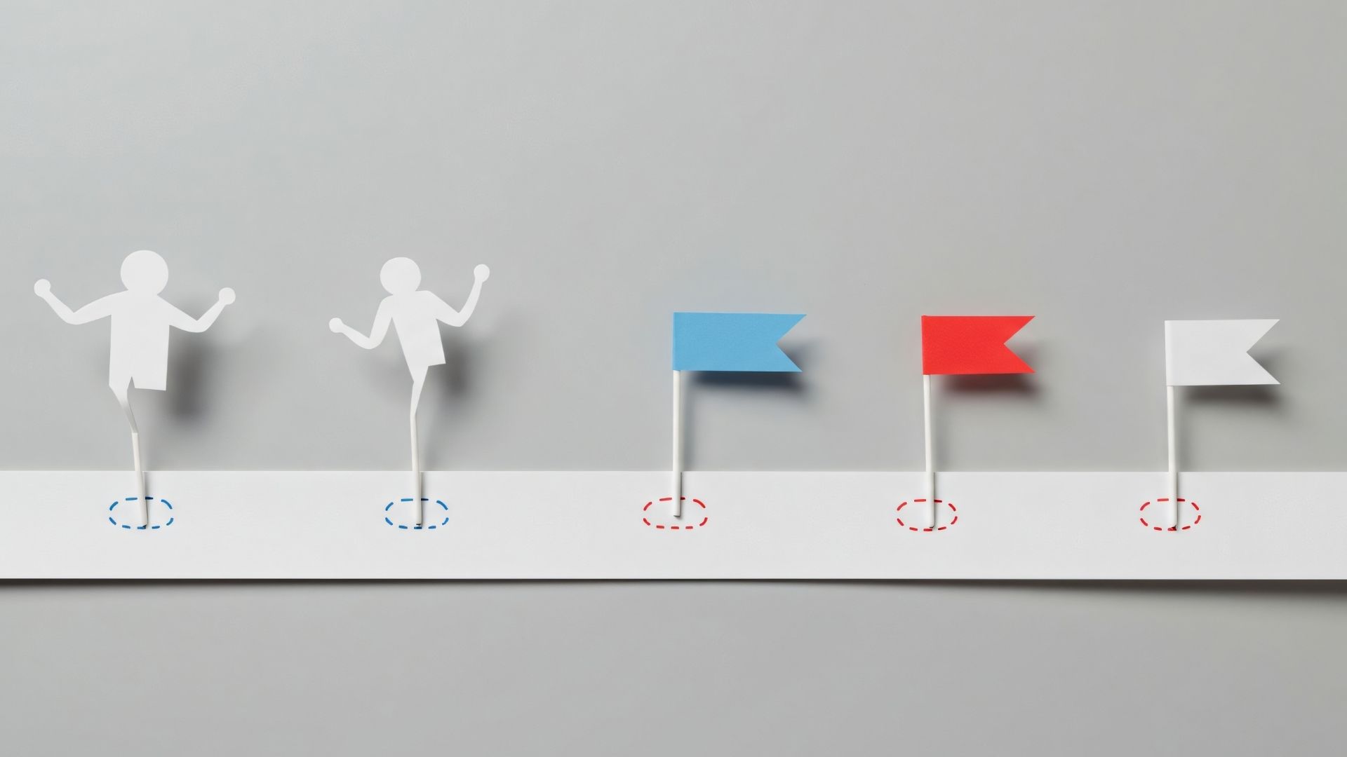 representation of reaching milestones