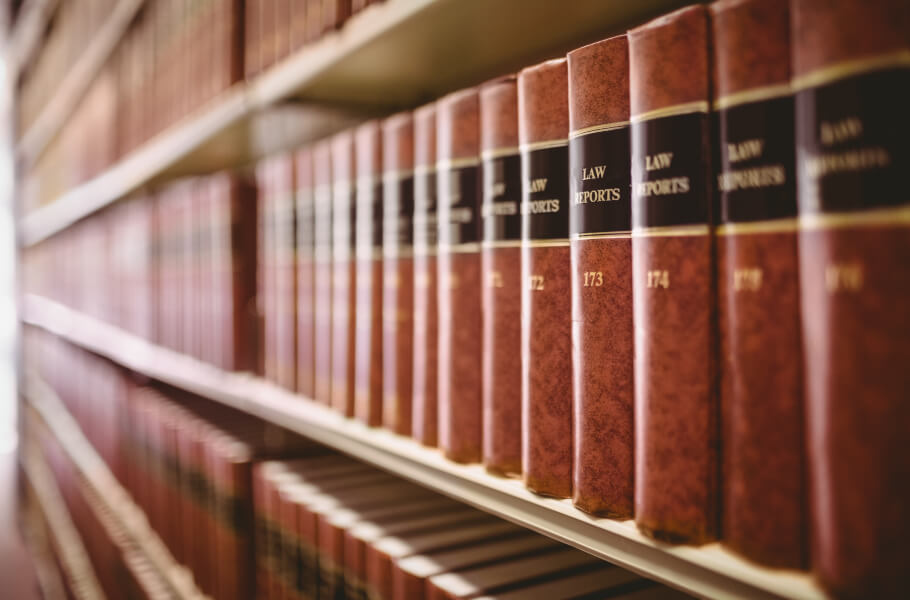 selection of law report books