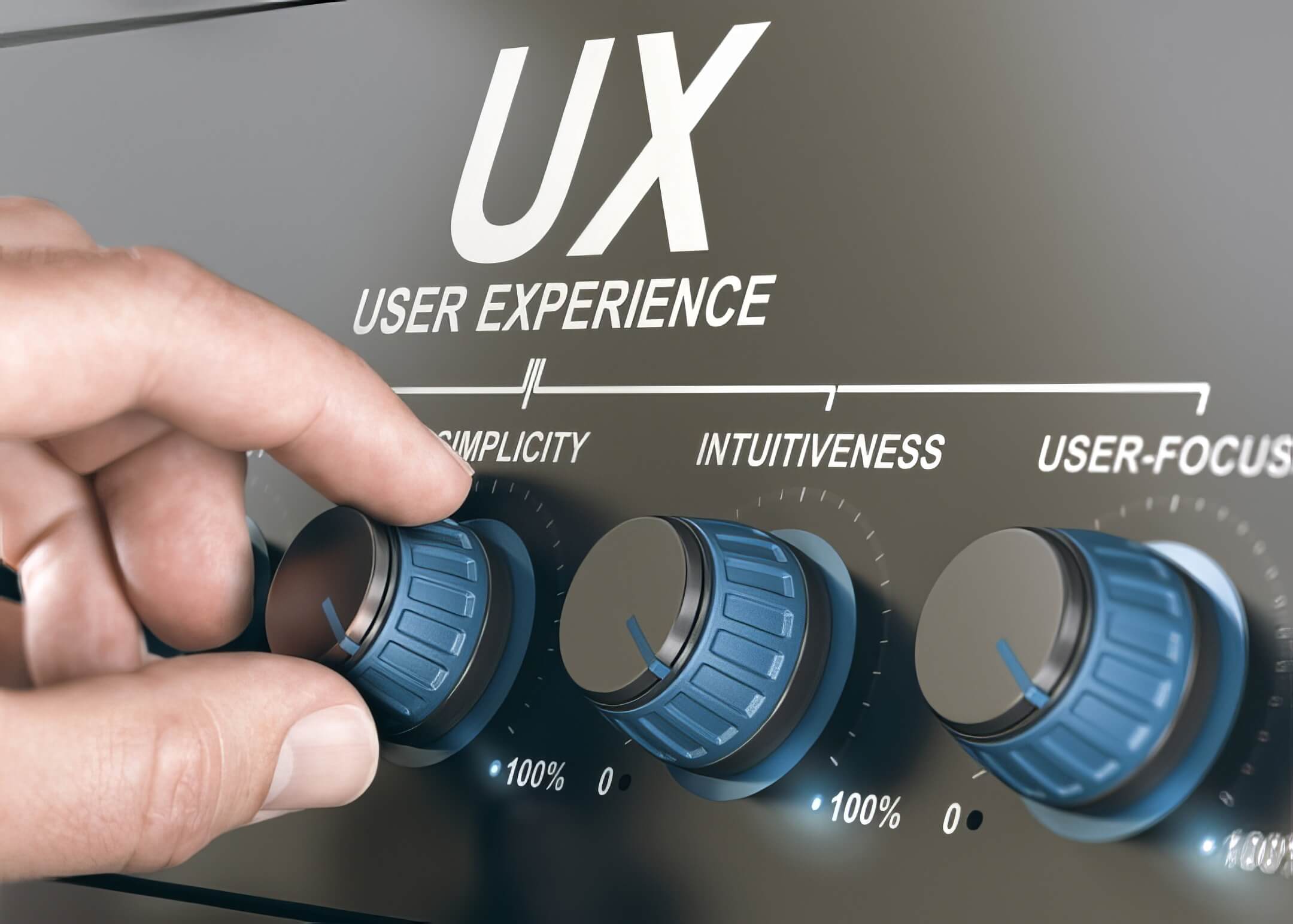 user experience skills depicted in buttons with different skills